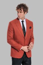 Plain-Slim-Fit-Sport-Burgundy-Men-Blazer-Wessi-3