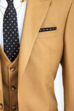 Plain-Slim-Fit-Tan-Men-Suit-Wessi-1