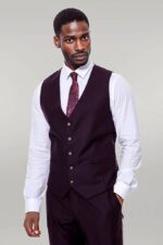 Plain-Wide-Lapel-Burgundy-Men-Suit-Wessi-8