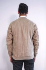 Plain-Zippered-Pockets-Cream-Men-Bomber-Coat-Wessi-5