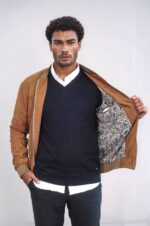 Plain-Zippered-Pockets-Tan-Men-Bomber-Coat-Wessi-3