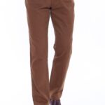 Pocket Flap Suede Tan Pants-Wessi