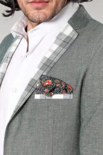 Pocket-and-Collar-Plaid-Mens-Linnen-Blazer-Wessi-1