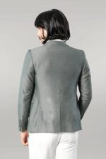 Pocket-and-Collar-Plaid-Mens-Linnen-Blazer-Wessi-3