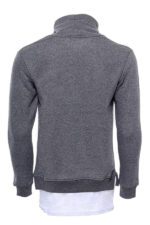 Point-Collar-T-Shirt-Detailed-Dark-Grey-Mens-Sweatshirt-Wessi-1