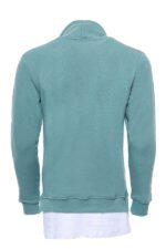 Point-Collar-T-Shirt-Detailed-Green-Mens-Sweatshirt-Wessi-1
