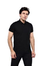 Polo Plain Black T-Shirt