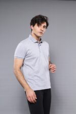 Polo-Plain-Grey-T-Shirt-Wessi-Wessi-1