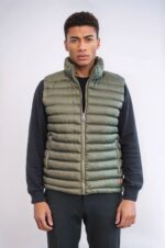 Quilted-Zippered-Khaki-Men-Down-Vest-Wessi-1