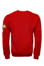 Red-Crew-Neck-Printed-Sweatshirt-Wessi-2