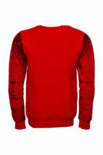 Red-Eagle-Patterned-Slim-Fit-Sweatshirt-Wessi-7