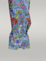 Red-Floral-Patterned-Slim-Fit-Long-Sleeves-Navy-Blue-Shirt-Wessi-3