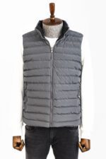Reversible Puffer Grey Men's Down Vest