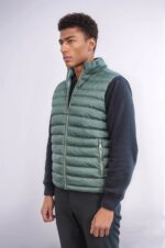 Reversible-Puffer-Oil-Green-Men-Down-Vest-Wessi-2