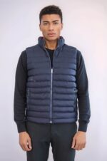Reversible-Quilted-Standing-Collar-Navy-Blue-Men-Down-Vest-Wessi-1