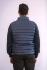 Reversible-Quilted-Standing-Collar-Navy-Blue-Men-Down-Vest-Wessi-5