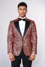 Root-Pattern-Peak-Lapel-Burgundy-Men-Party-Blazer-Wessi-1
