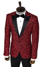 Scroll-Patterned-Burgundy-Men-Stage-Tuxedo-Blazer-Wessi-2