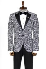 Scroll-Patterned-White-Men-Party-Blazer-Wessi-6