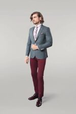 Self-Patterned-Green-Mens-Blazer-Wessi-2