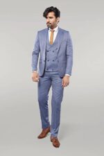 Self-Patterned-Vested-Blue-Suit-Wessi-1