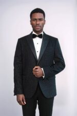 Sequin-Dot-Patterned-Black-Men-Sparkly-Singer-Tuxedo-Jacket-Wessi-3