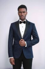Sequin-Dot-Patterned-Navy-Blue-Men-Stage-Tuxedo-Blazer-Wessi-3