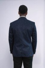 Sequin-Dot-Patterned-Navy-Blue-Men-Stage-Tuxedo-Blazer-Wessi-4