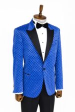 Sequin-Dot-Patterned-Sax-Blue-Men-Party-Jackets-Wessi-3
