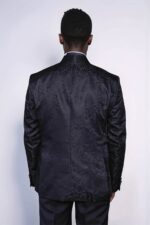 Shawl-Lapel-Floral-Patterned-Black-Men-Wedding-Groom-Blazer-Wessi-4
