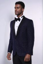 Shawl-Lapel-Navy-Blue-Men-Sparkly-Blazer-Wessi-2