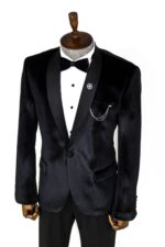 Shawl-Lapel-Velvet-Black-Men-Tuxedo-Blazer-Wessi-3