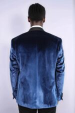 Shawl-Lapel-Velvet-Navy-Blue-Men-Prom-Party-Blazer-Wessi-4