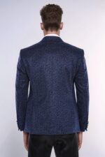 Shiny-Dot-Patterned-Navy-Blue-Men-Party-Blazer-Wessi-5