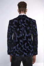 Shiny-Leaf-Patterned-Navy-Blue-Men-Tuxedo-Party-Blazer-Wessi-6
