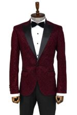 Shiny-Patterned-Burgundy-Prom-Blazer-Wessi-5