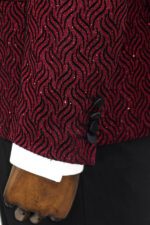 Shiny-Patterned-Burgundy-Prom-Blazer-Wessi-7