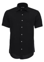 Short-Sleeves-Cotton-Black-Men-Shirt-Wessi-2