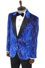 Silver-Patterned-Blue-Men-Performers-Tuxedo-Jackets-Wessi-5