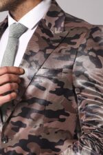 Single-Button-Camouflage-Brown-Jacket-Wessi-1