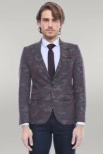 Single-Button-Camouflage-Green-Jacket-Wessi-1