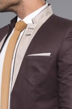 Single-Button-Collar-Garni-Tippet-Brown-Jacket-Wessi-1
