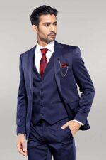 Single-Button-Dark-Blue-Vested-Suit-Wessi-4