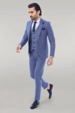 Single-Button-Pointed-Collar-Blazer-Three-Pieces-Of-Suit-Wessi-1
