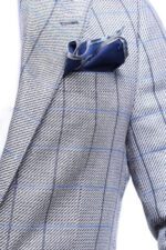 Single-Button-Pointed-Collar-Grey-Blazer-Wessi-2