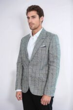 Single-Button-Pointed-Collar-Light-Blue-Blazer-Wessi-2