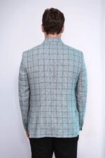 Single-Button-Pointed-Collar-Light-Blue-Blazer-Wessi-3