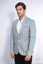 Single-Button-Pointed-Collar-Light-Blue-Blazer-Wessi-4