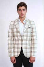 Single-Button-Wide-Pointed-Collar-Beige-Blazer-Wessi-1
