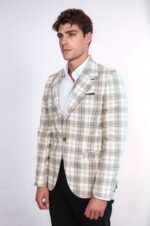 Single-Button-Wide-Pointed-Collar-Beige-Blazer-Wessi-2